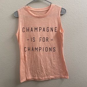 COPY - “Champagne is for Champions” Tank Top🍾🥂